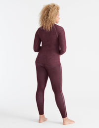 Destiny is a 34D and wears a Knix size M | Dark Cherry