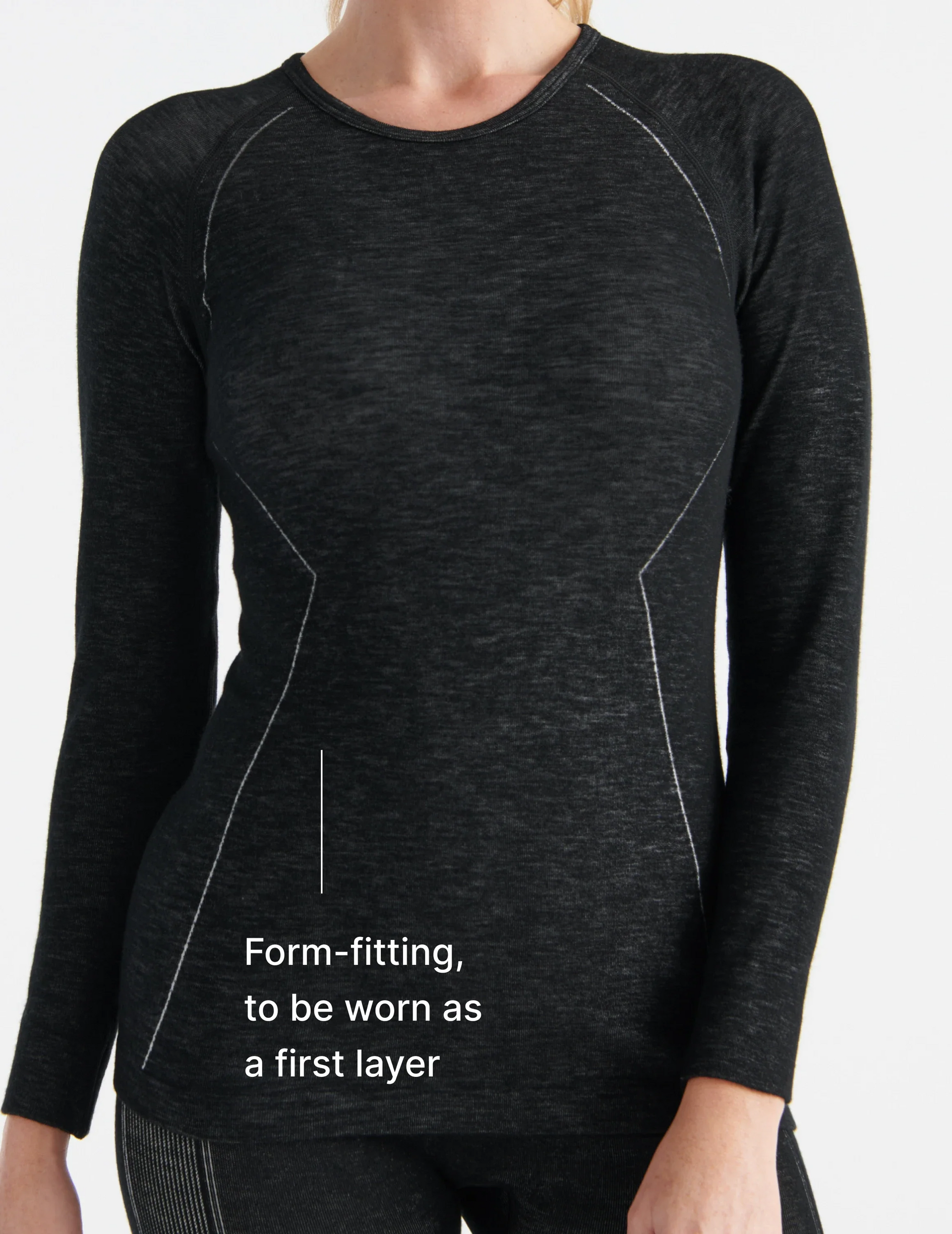 Form-fitting, to be worn as a first layer | General
