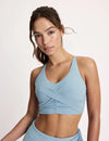 Maya is a 32A and wearing KNIX S | Blue Mist