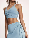 Maya is a 32A and wearing KNIX S | Blue Mist