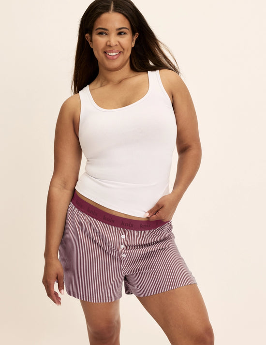 | Dark Cherry Stripe