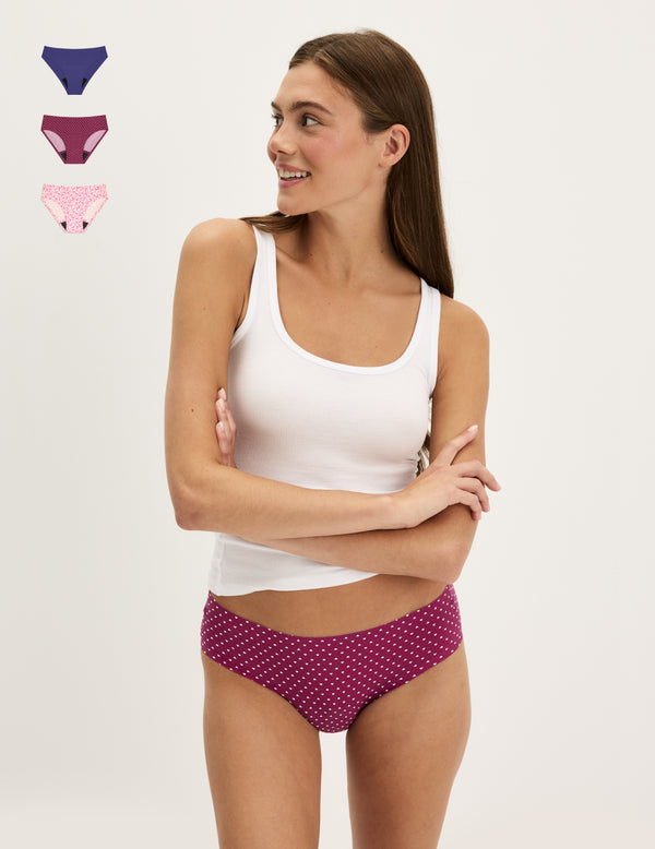 | Candy Heart/Pink Bows/Deep Blue