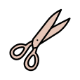 Have fabric scissors?