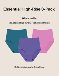Essential Rainbow High Rise 3-Pack