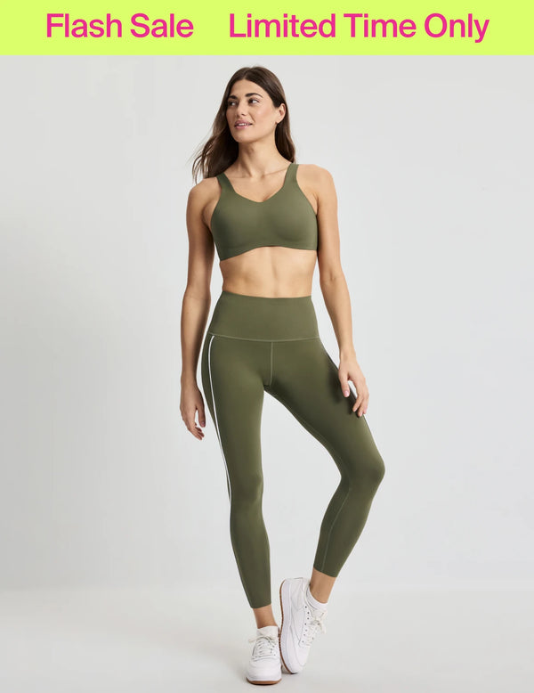 Sofia has 36.5” hips and wears a size S  | Olive