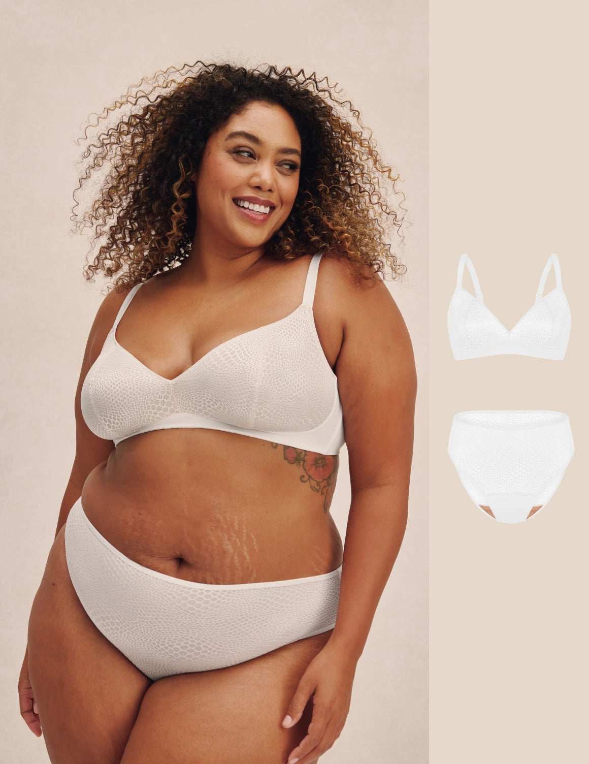 Essential Gossamer Lace Set