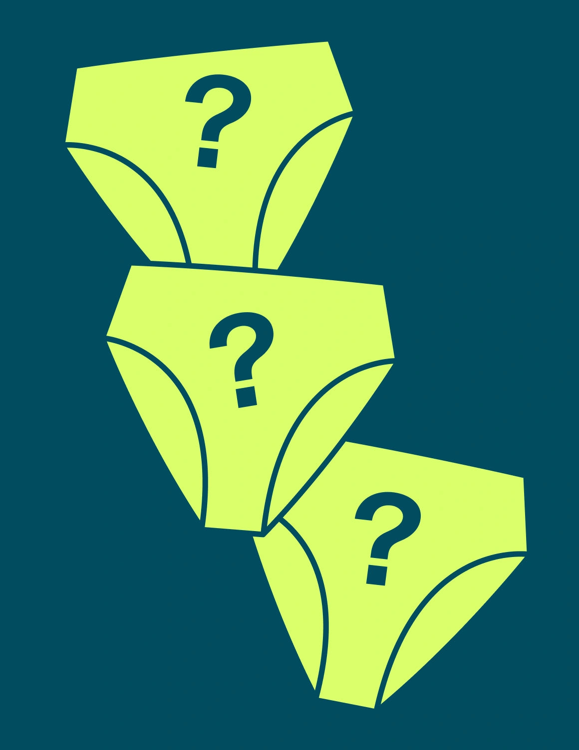 Leakproof Ultrathin French Cut Mystery 3-Pack