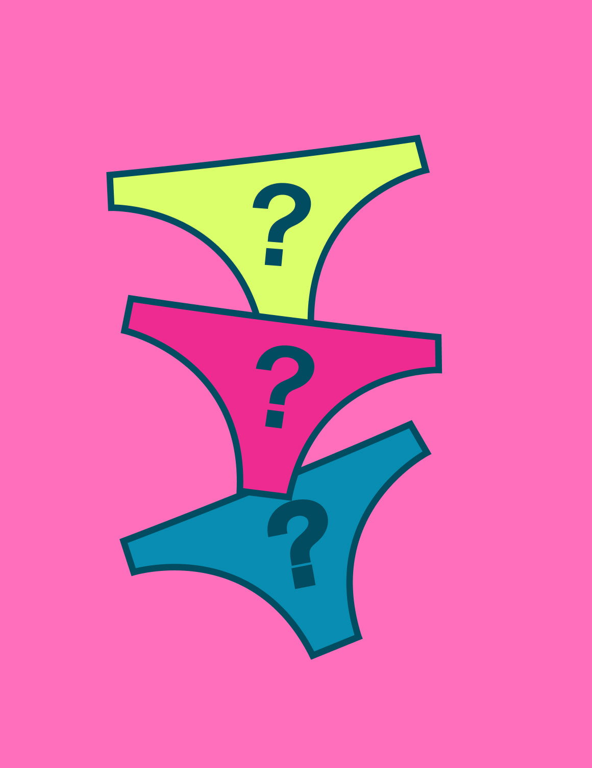 Mixed Thong Mystery 3-Pack