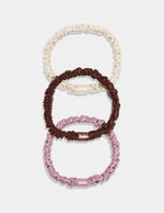 | Ivory/Espresso/Rose Pink