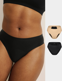 Ultra Leakproof Zones+® Bikini 2-Pack