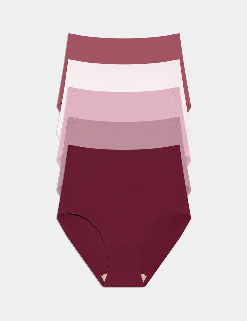Knix Multicolor Essential High Rise 5-Pack| Women's Invisible High-Waist Underwear ...