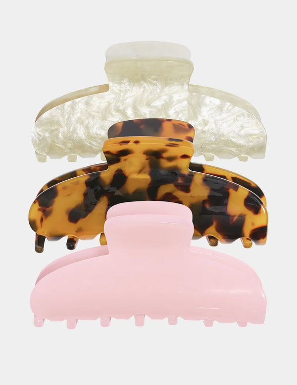 | Ivory/Espresso/Rose Pink