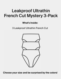 Leakproof Ultrathin French Cut Mystery 3-Pack