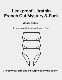 Leakproof Ultrathin French Cut Mystery 3-Pack
