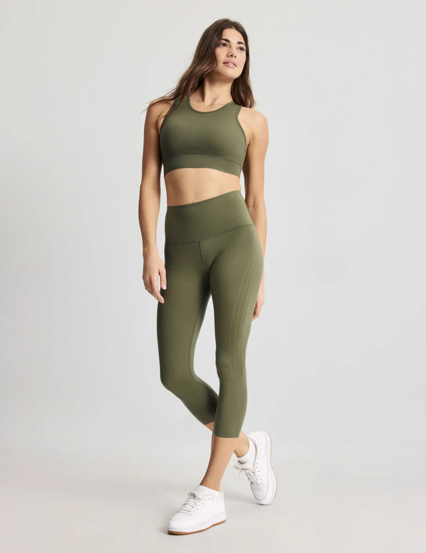 Sofia has 36.5” hips and wears a size S  | Olive
