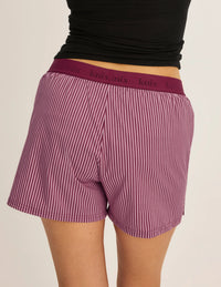 Back view of model wearing the Super Leakproof® Dream Boxer™ highlighting the coverage and fit