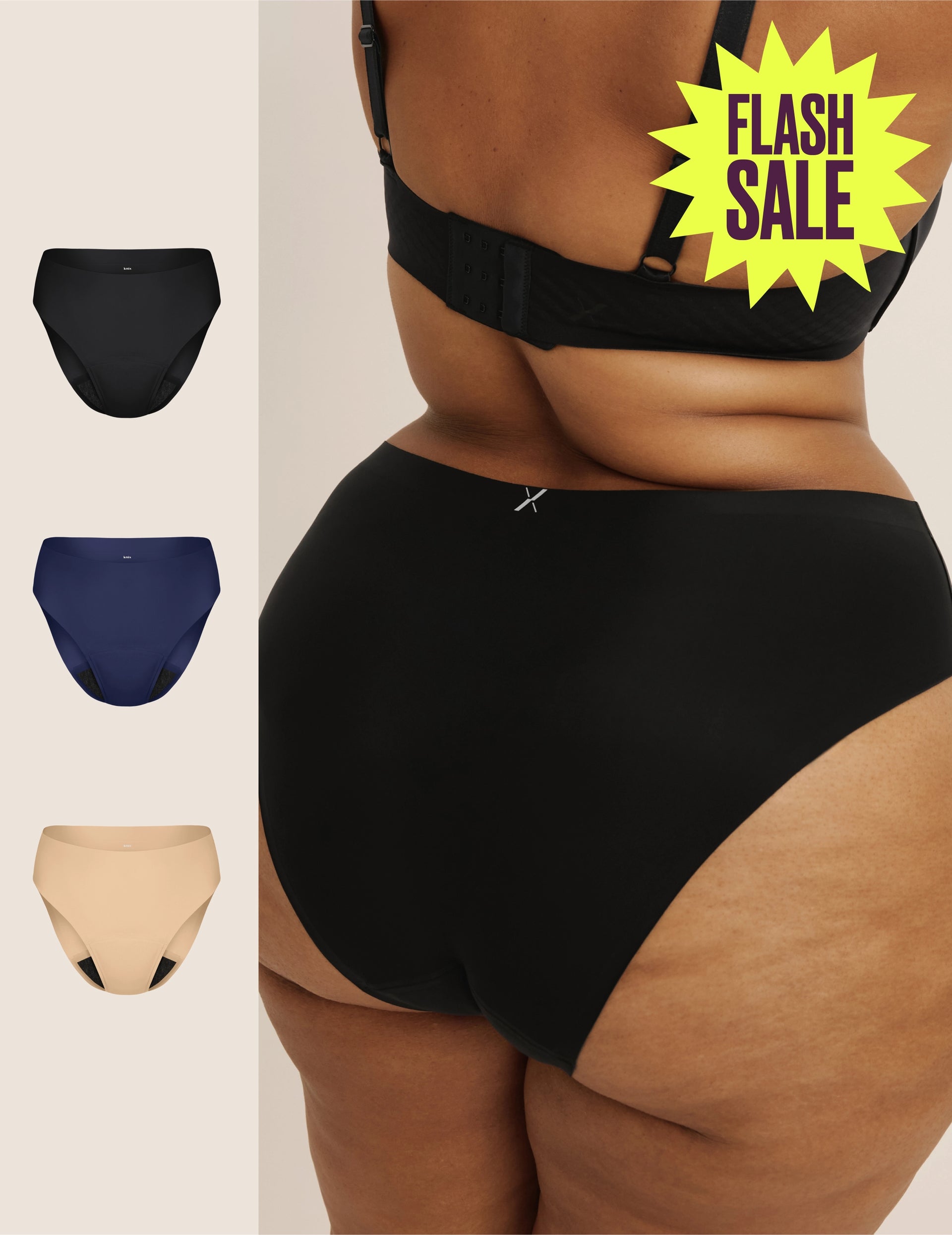 Super Leakproof® No-Show French Cut 3-Pack