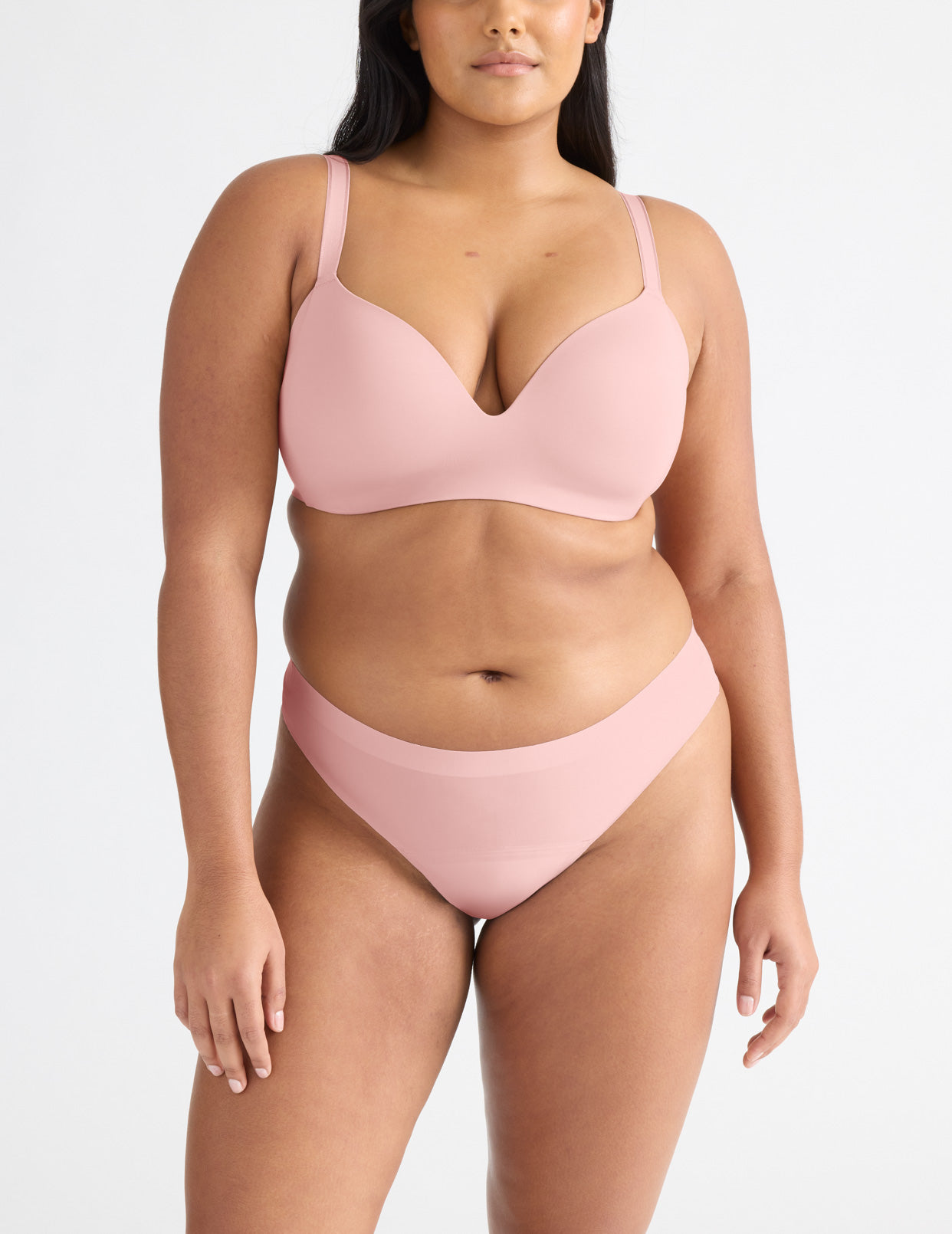 Adiya is wearing a 36C  | Rose Water
