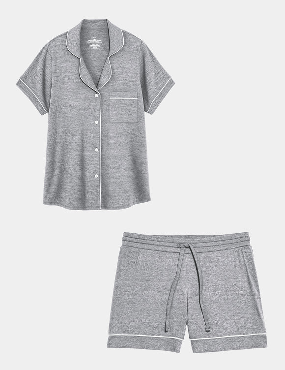| Heather Grey/White