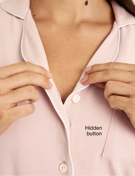 Modal Short Sleeve Sleep Set | Women's Pajama Set – Knix Canada