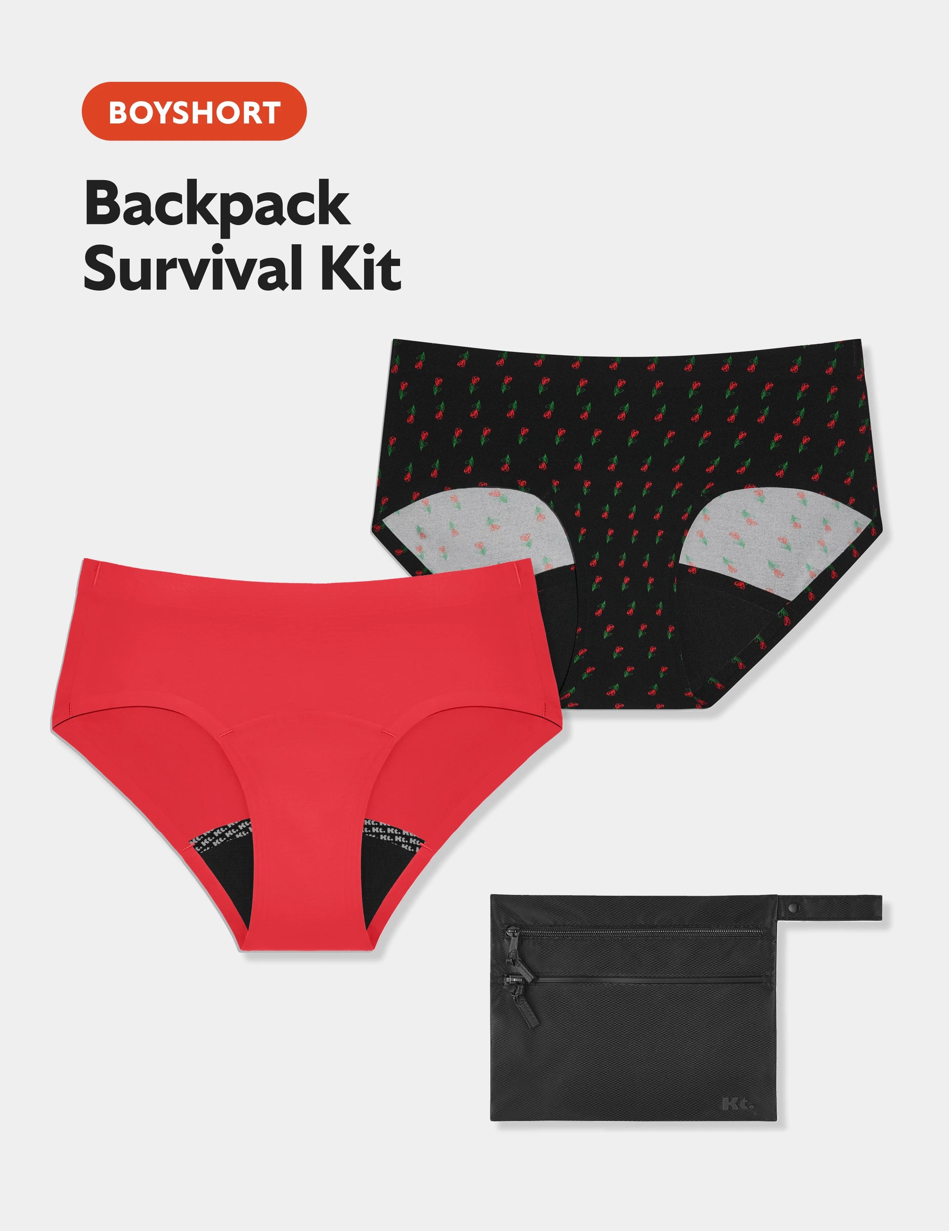 Teen Backpack Survival Kit - Boyshort