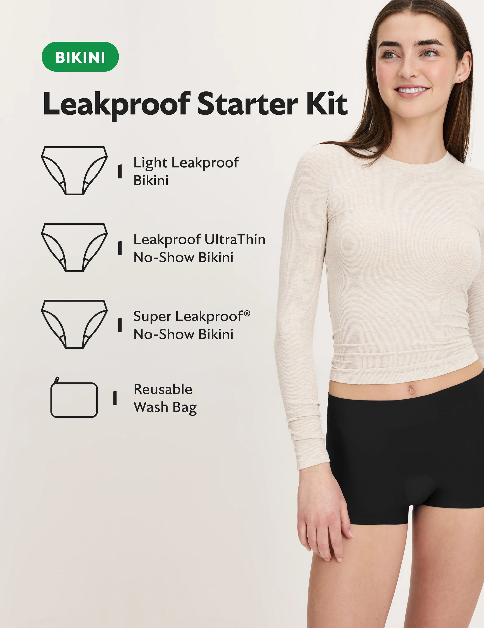 Teen Leakproof Starter Kit - Bikini