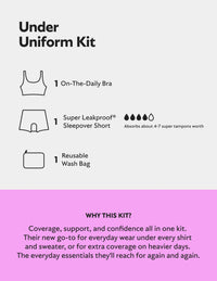 Teen Under Uniform Kit