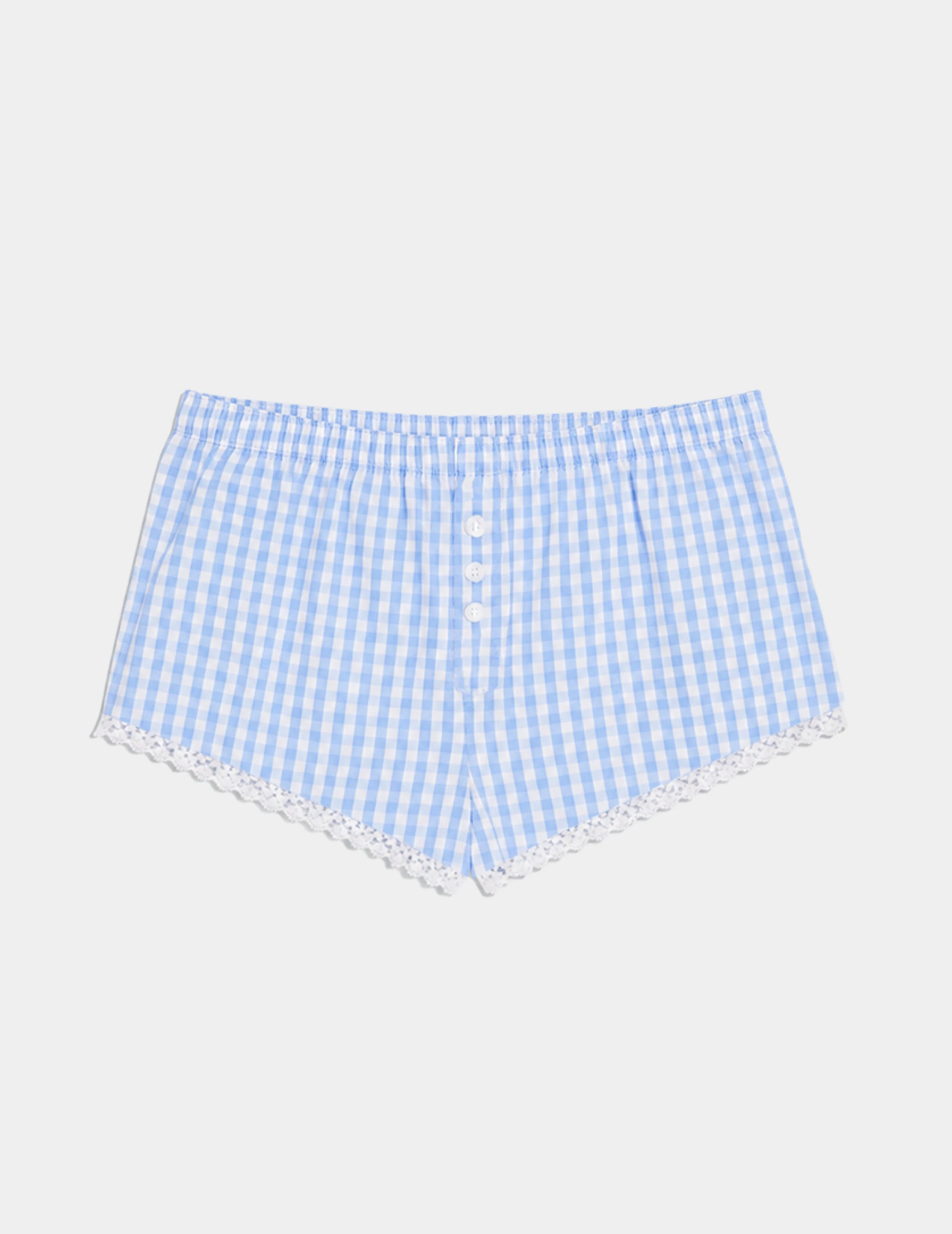 | Baby Blue Gingham