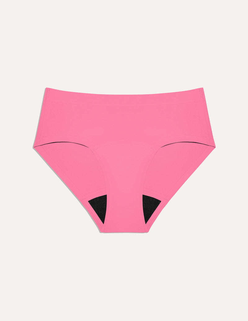 Teen Super Leakproof® No-Show Boyshort shown front-facing against a light gray background