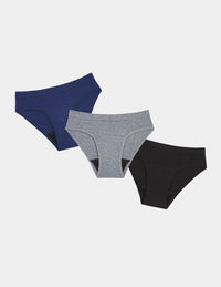 Teen Leakproof Cotton Bikini 3-Pack