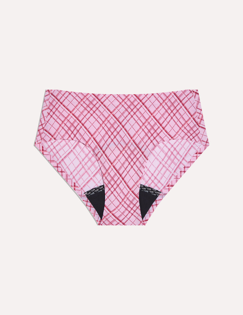 Teen Super Leakproof® No-Show Boyshort shown front-facing against a light gray background