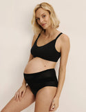 Elyse is wearing KNIX L  | Black