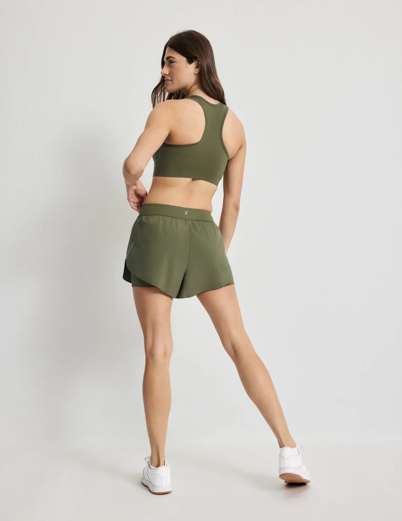 Sofia has 36.5” hips and wears a size S  | Olive
