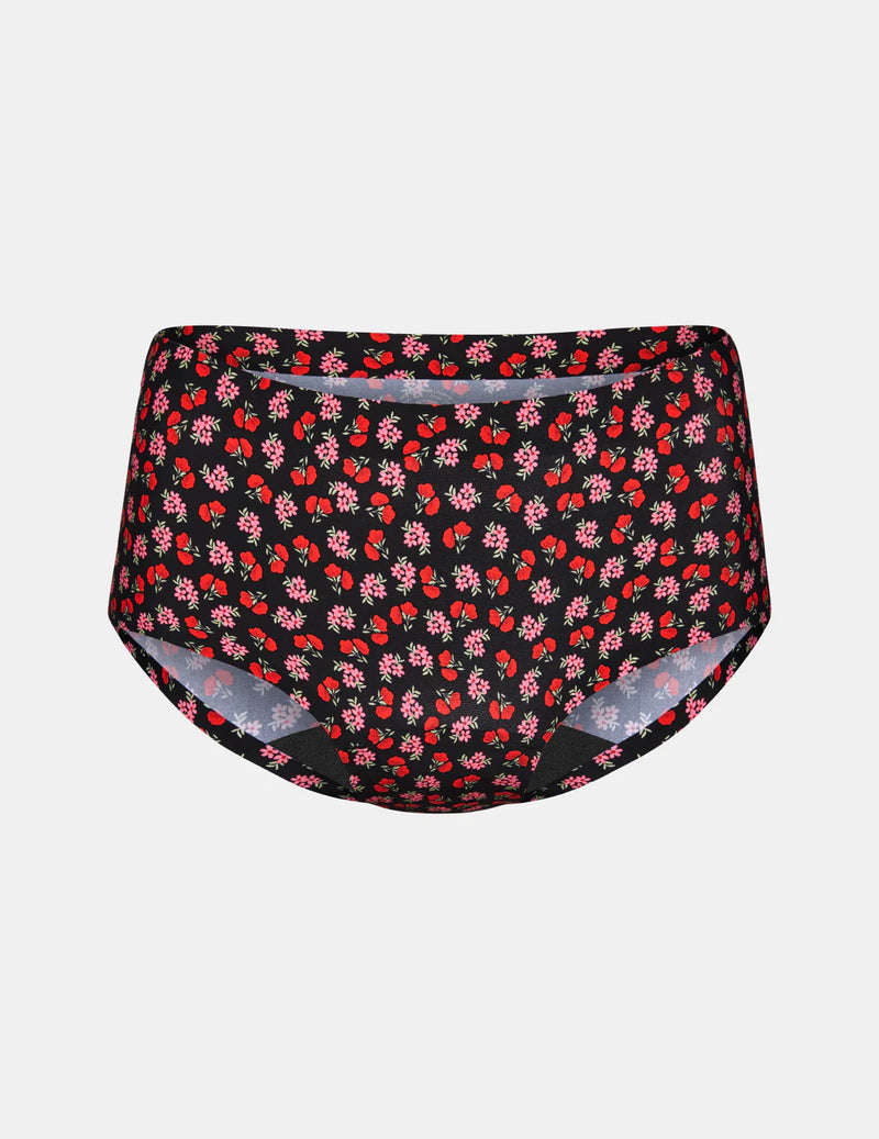 Teen Light Leakproof No-Show Boyshort 3-Pack  | Ruby/Sugar Plum/Posy