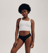 Tracy (she/her) has 37" hips and is wearing a size M | Black