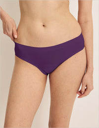 Front view of model wearing the Leakproof UltraThin No-Show Bikini highlighting the coverage and smooth fit