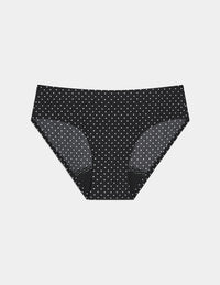| Black with White Polka Dot