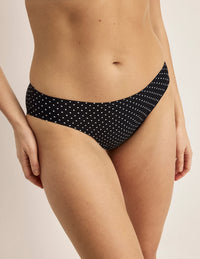 | Black with White Polka Dot