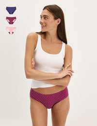 | Candy Heart/Pink Bows/Deep Blue