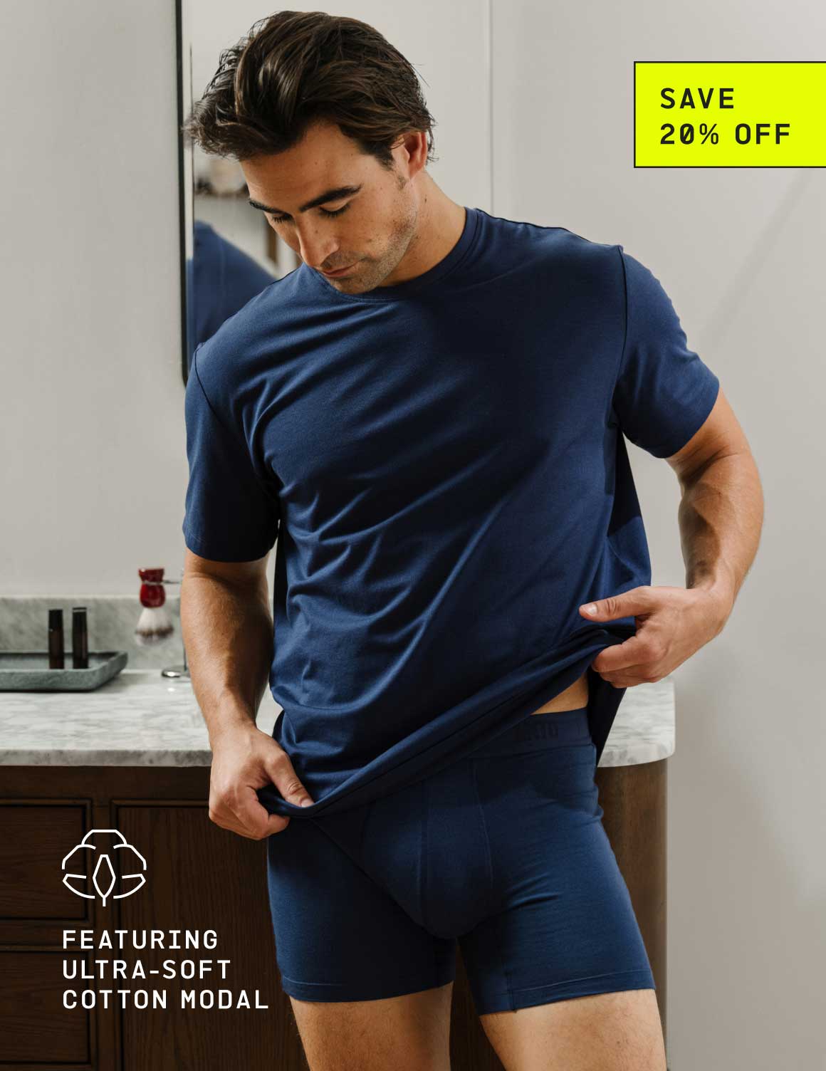 MNTD Men's Best Damn Bundle | Classic Fit Tee + Best Damn Cotton Modal ...