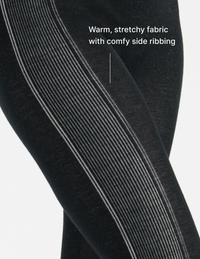 Warm, stretchy fabric with comfy side ribbing   | General