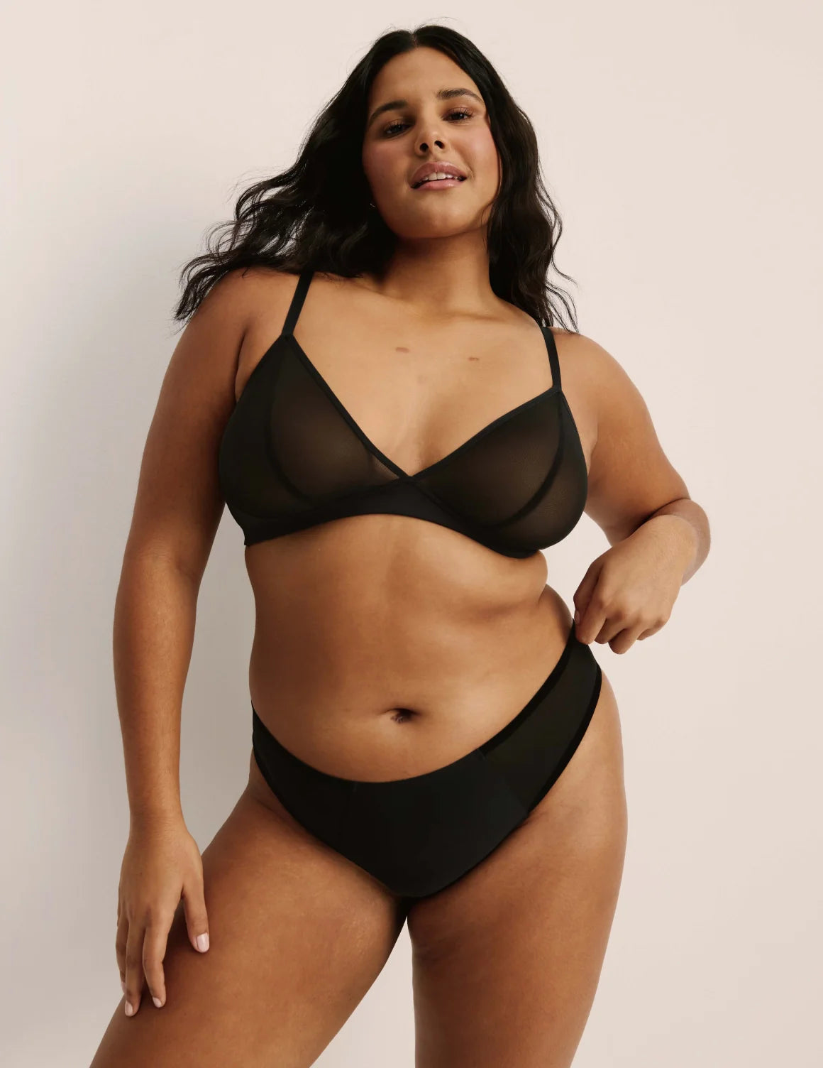 Adiya is a 36C and wearing KNIX L | Black