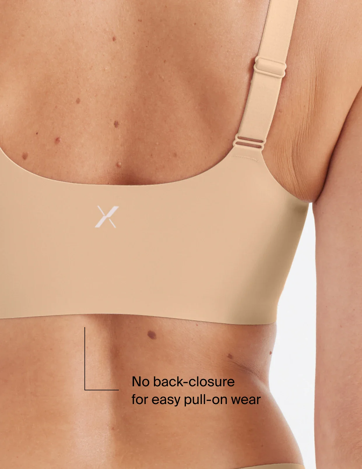 No back-closure for easy pull-on wear  | General