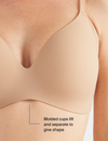 Molded cups lift and separate to give shape  | General