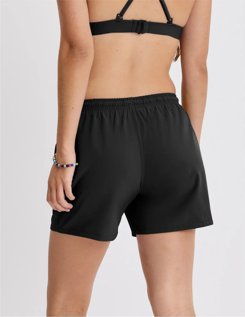 Back Channel・BOARD SHORTS UOER Men's Swim Trunk Retro 80s 90s Board Shorts with Mesh