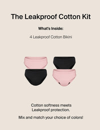 The Leakproof Cotton Kit - Bikini