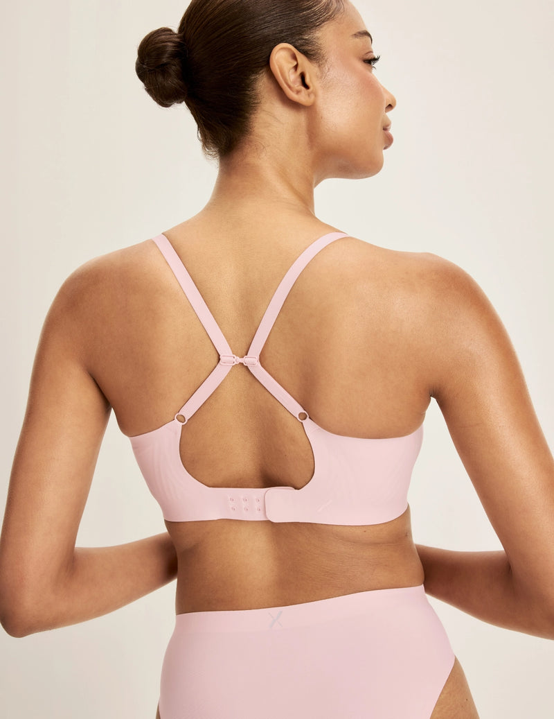 Ashley is a 32DD and wearing KNIX S+ | Rose Water