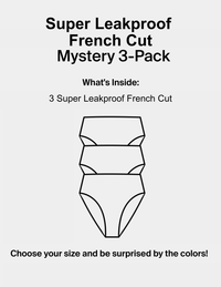 Super Leakproof French Cut Mystery 3-Pack