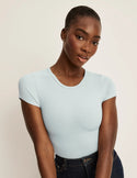 Orlane is a 32DD wearing KNIX S | Blue Light
