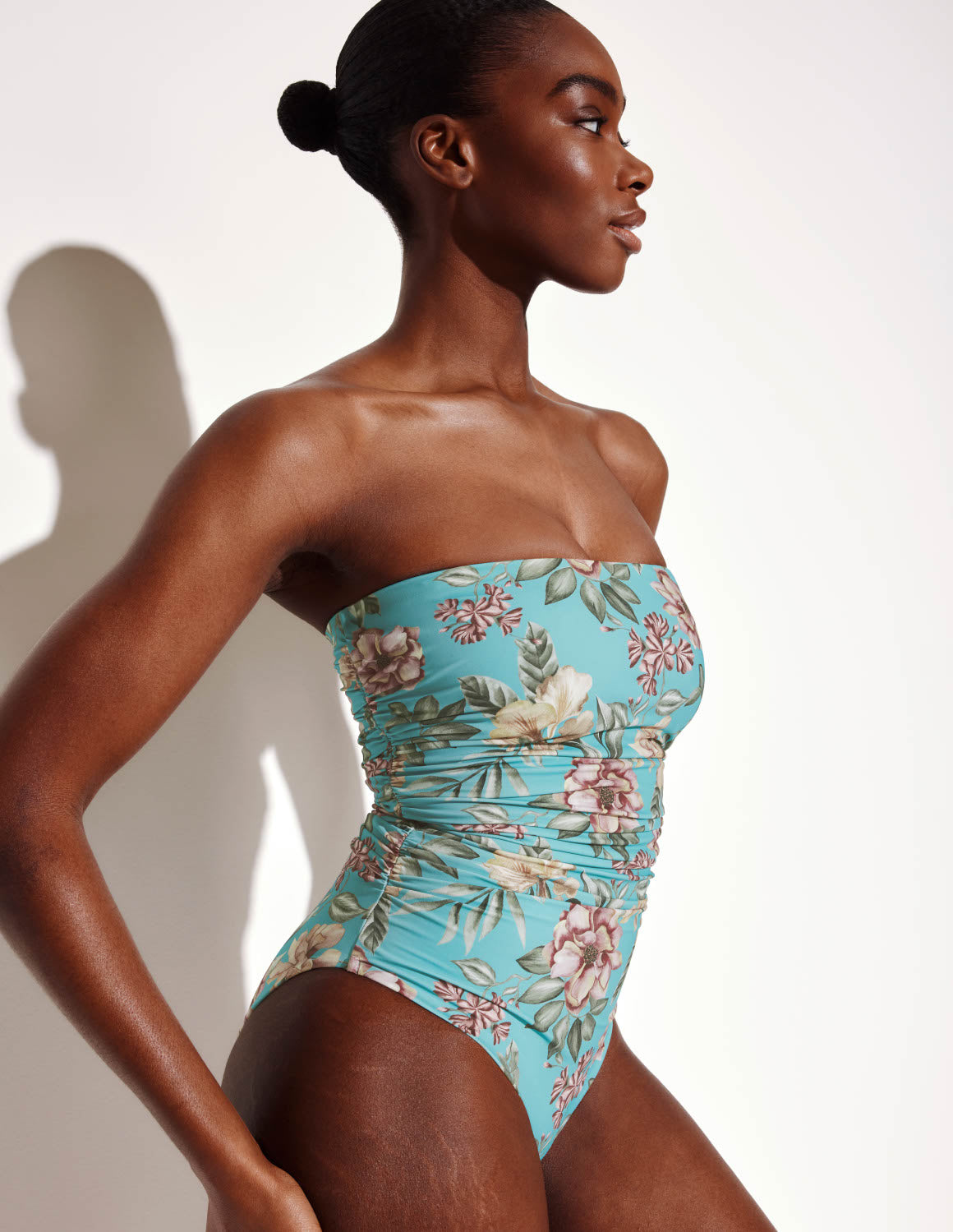 トップス S ruched sculpt body lace Sculpt Ruched One Piece Swimsuit – Knix Canada
